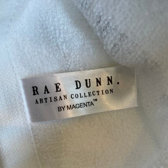 RAE DUNN Farm Charm Set of 3 Summer Yellow Cotton Kitchen Towels 16 x 26 NEW - Picture 5 of 7